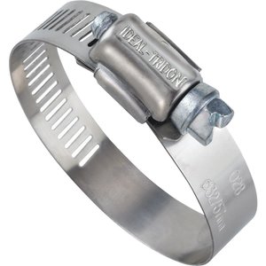 5706053 0.38 - 0.88 In. Stainless Steel Hose Clamp With Zinc-plated Screw