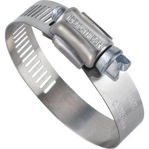 5728053 1.25 - 2.25 In. Stainless Steel Hose Clamp With Zinc-plated Screw