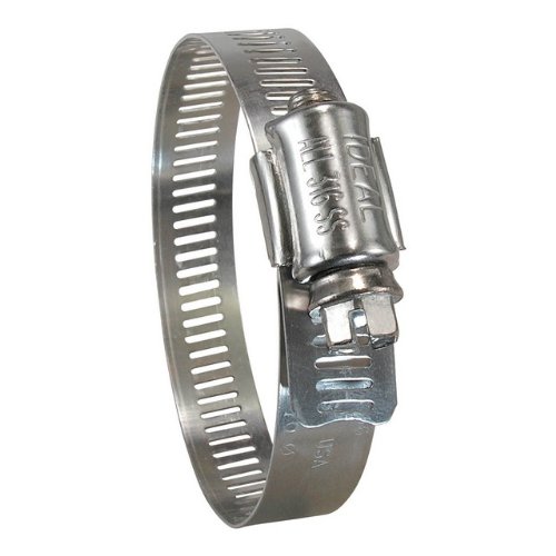 6710553 0.5 - 1.06 In. Stainless Steel Hose Marine Clamp
