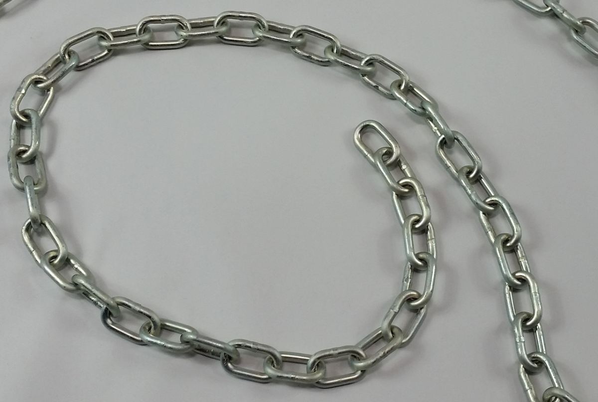 C120 3 X 16 In. Trivalent Coated Coil Chain