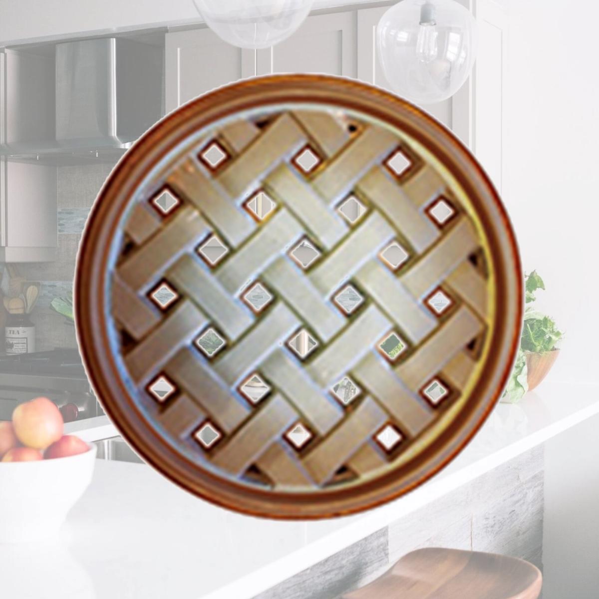 Picture of John Wright 33351 Basket Weave Trivet, Mocha Sand