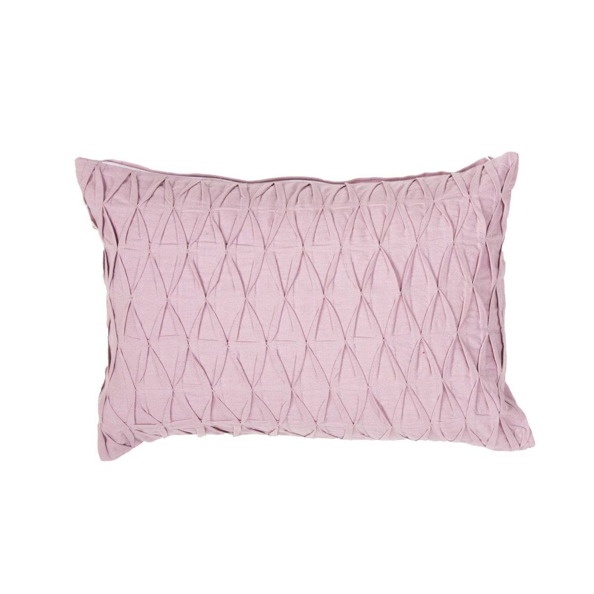 Plw102190 14 X 20 In. Petal Sonali Pink Solid Poly Throw Pillow