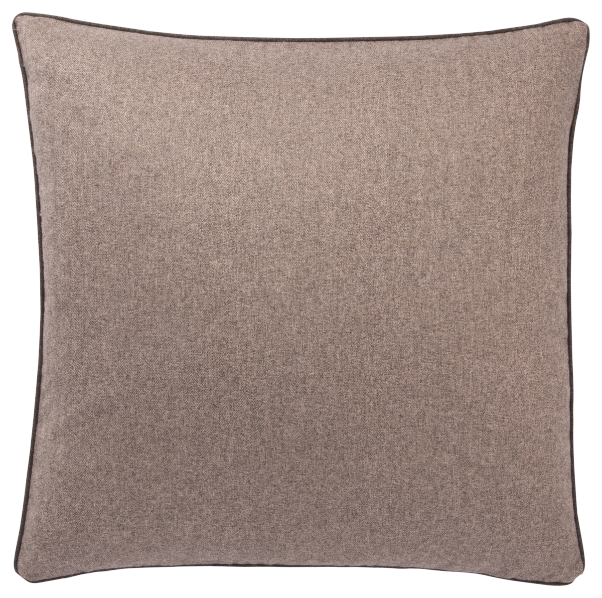 Plw103271 22 X 22 In. Pilcro Rollins Solid Light Brown Down Throw Pillow
