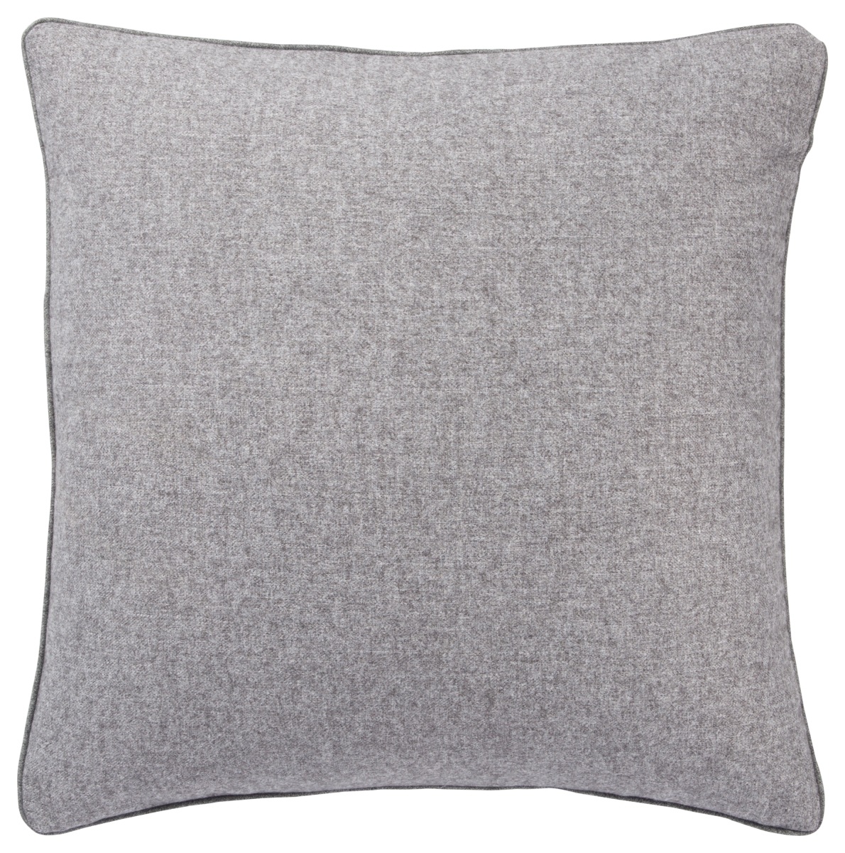 Plw103275 22 X 22 In. Pilcro Rollins Solid Light Gray Down Throw Pillow