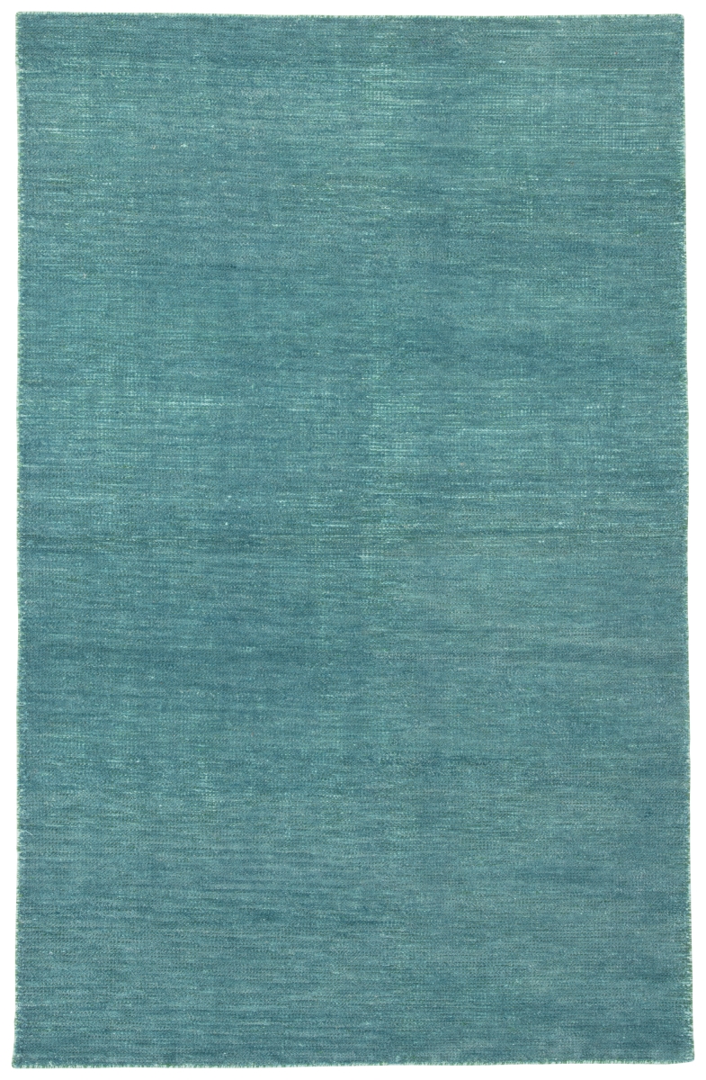 Rug125800 5 X 8 Ft. Paramount Paramount Hand-knotted Solid Teal & Aqua Area Rug