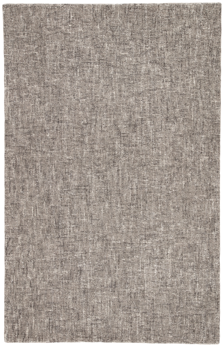 Rug138666 2 X 3 Ft. Britta Plus Handmade Solid Gray & Taupe Area Rug