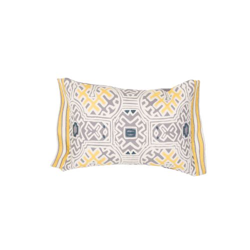 Plc101246-p Traditions Made Modern Max02 Design Rectangle Pillow, Golden Rod - 14 X 20 In.