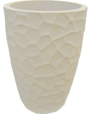 Japi Pottery Jvop53s 53 Cm Prisma Conica Planter, Sandstone