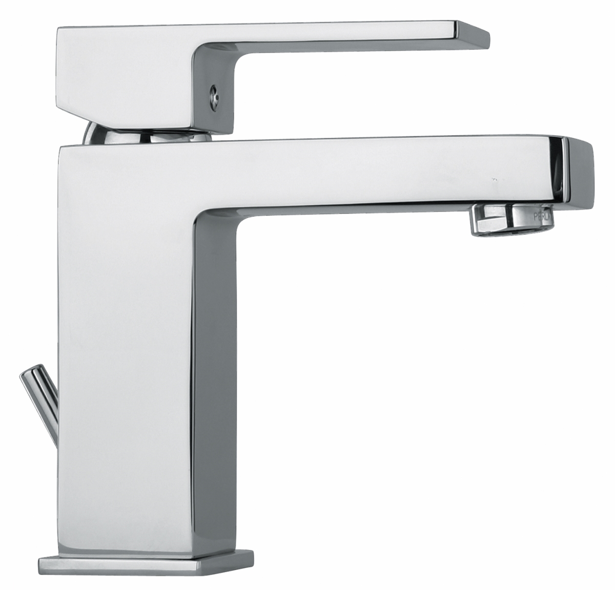 12211-30 Faucets Single Lever Handle Lavatory Faucet With Linear Matched Spout, Matte Gray Finish Model
