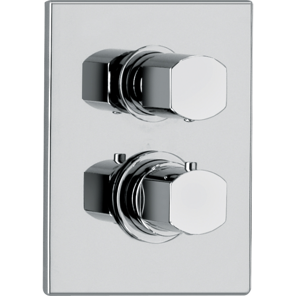 12691rit-30 Faucets Thermostatic Valve Body With Diverter & J12 Series Trim, Matte Gray Finish Model