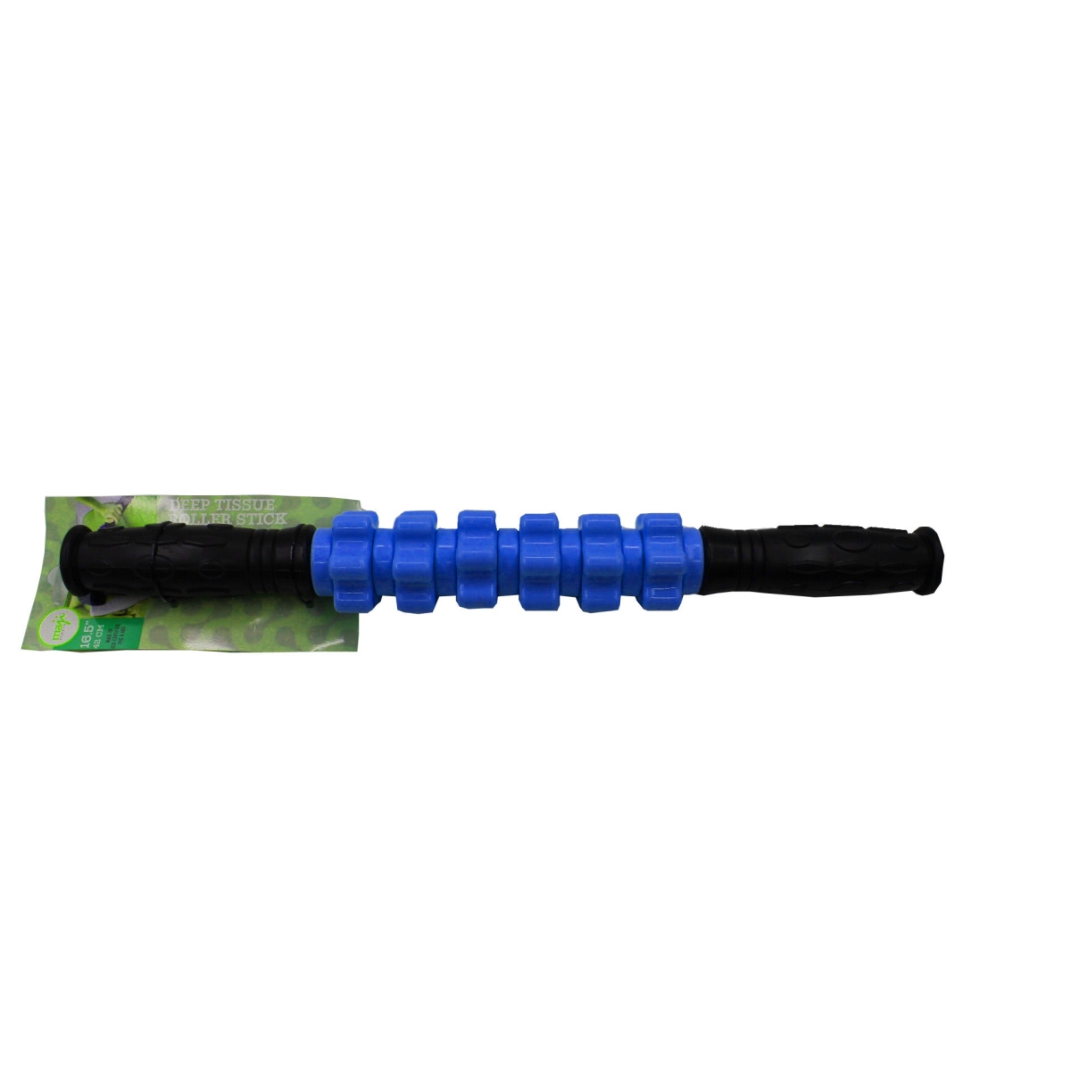 Deep Tissue Roller Stick with Targeted Relief () Blue