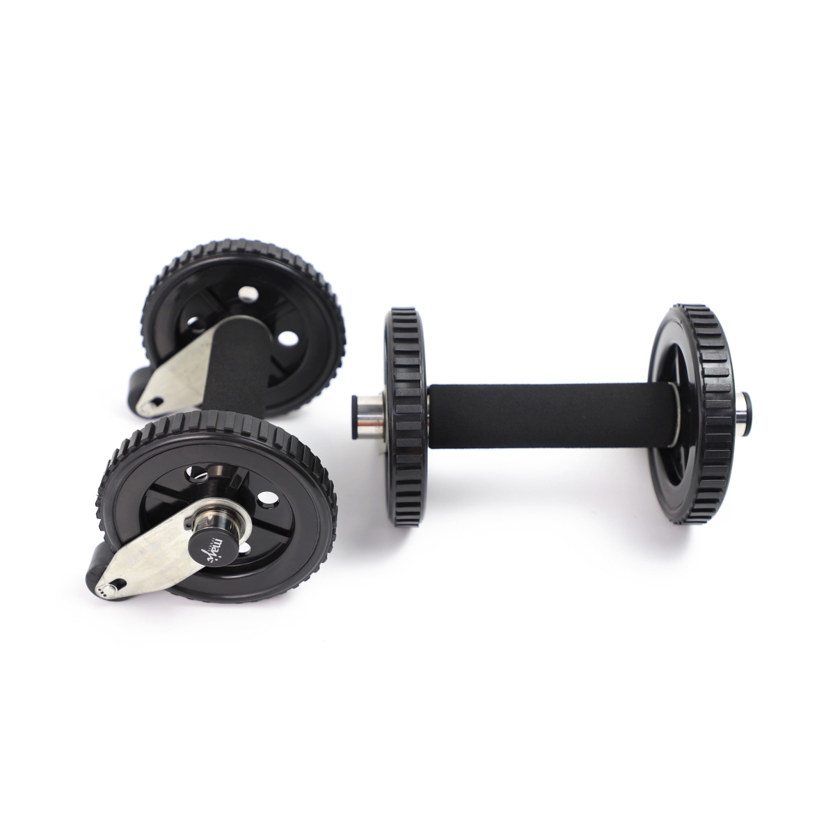 Multi-Functional Ab Rollers with Stop Wheel Function () Black