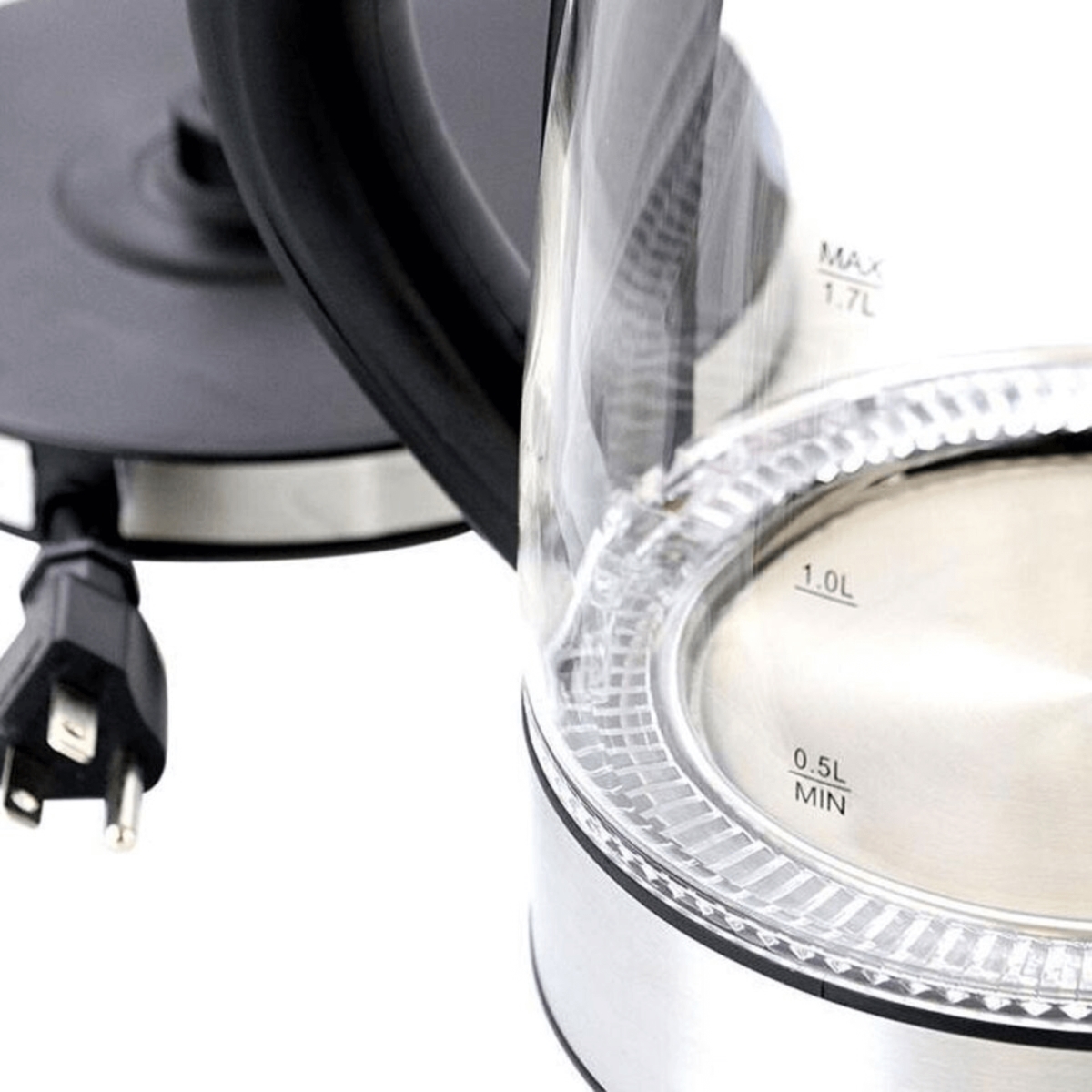 Picture of Better Chef IM-178S-CP Better Chef 1500W 7-Cup Cordless Electric Borosilicate Glass Kettle with 360 Degree Swivel Base