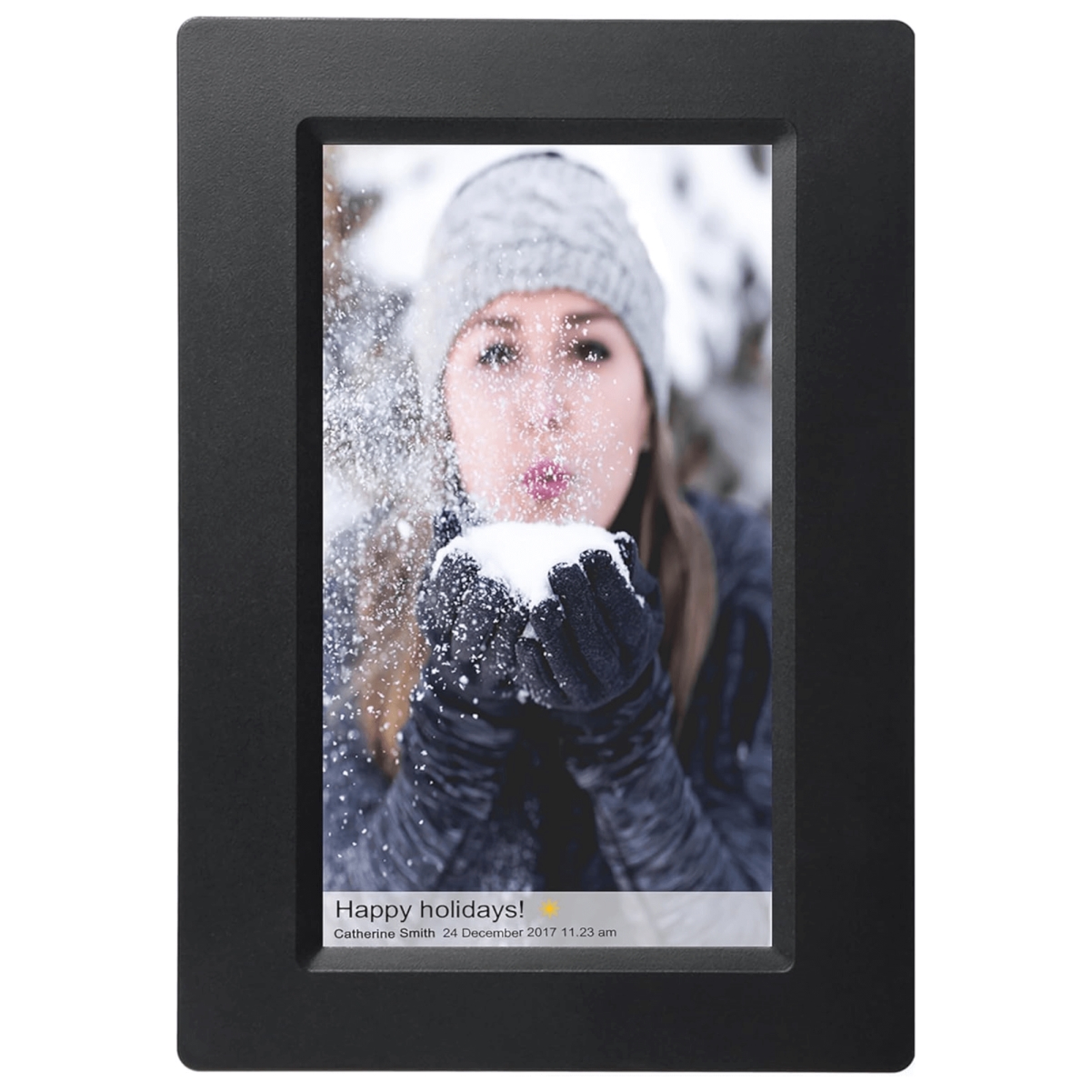 Picture of Supersonic SC-7110W Supersonic 10&apos; Smart WiFi Photo Frame with Built-In Memory