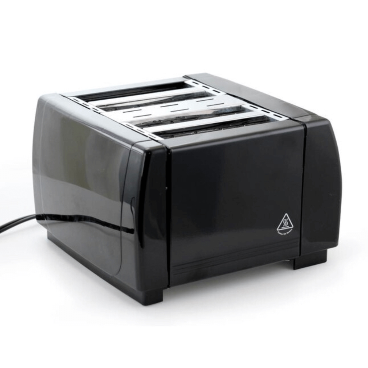 Picture of Better Chef IM-242B-4TOAST-CP Better Chef Wide Slot 4-Slice Dual Control Toaster - Black