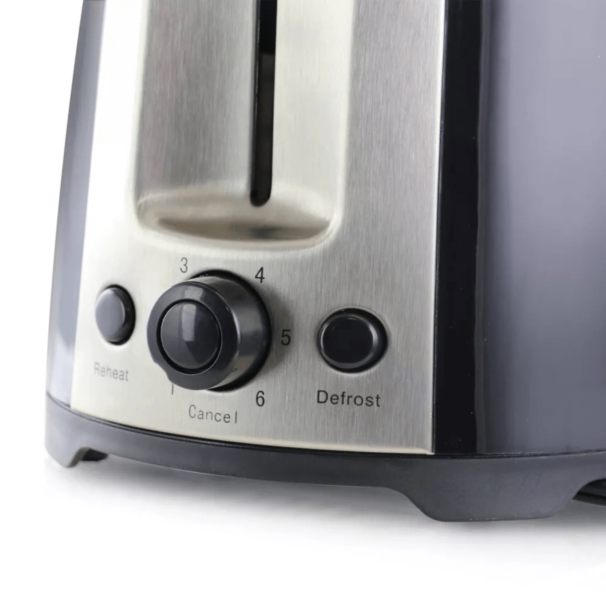 Picture of Better Chef IM-226B-COOL-CP Better Chef Deluxe Cool Touch Wide-Slot 2-Slice Toaster with Stainless Accents - Black