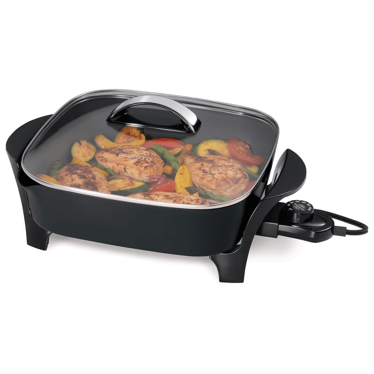 Picture of Presto 07117-CP Presto 12-Inch Electric Skillet with Glass Lid