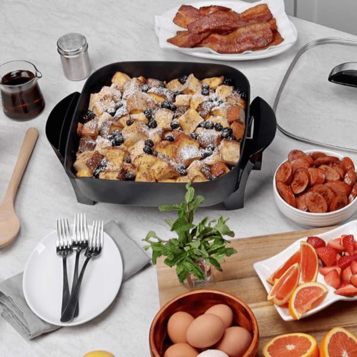 Picture of Presto 07117-CP Presto 12-Inch Electric Skillet with Glass Lid
