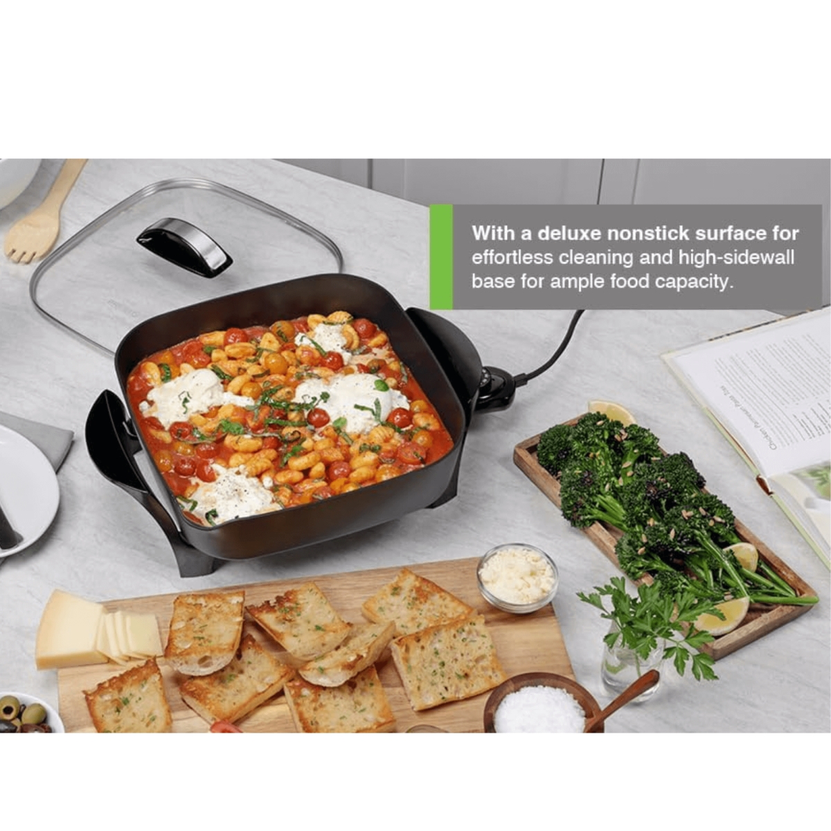 Picture of Presto 07117-CP Presto 12-Inch Electric Skillet with Glass Lid