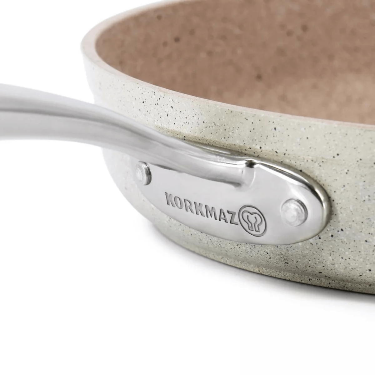 Picture of Korkmaz A1265-CP Korkmaz Granita 10-Inch Non-Stick Aluminum Fry Pan and Tava