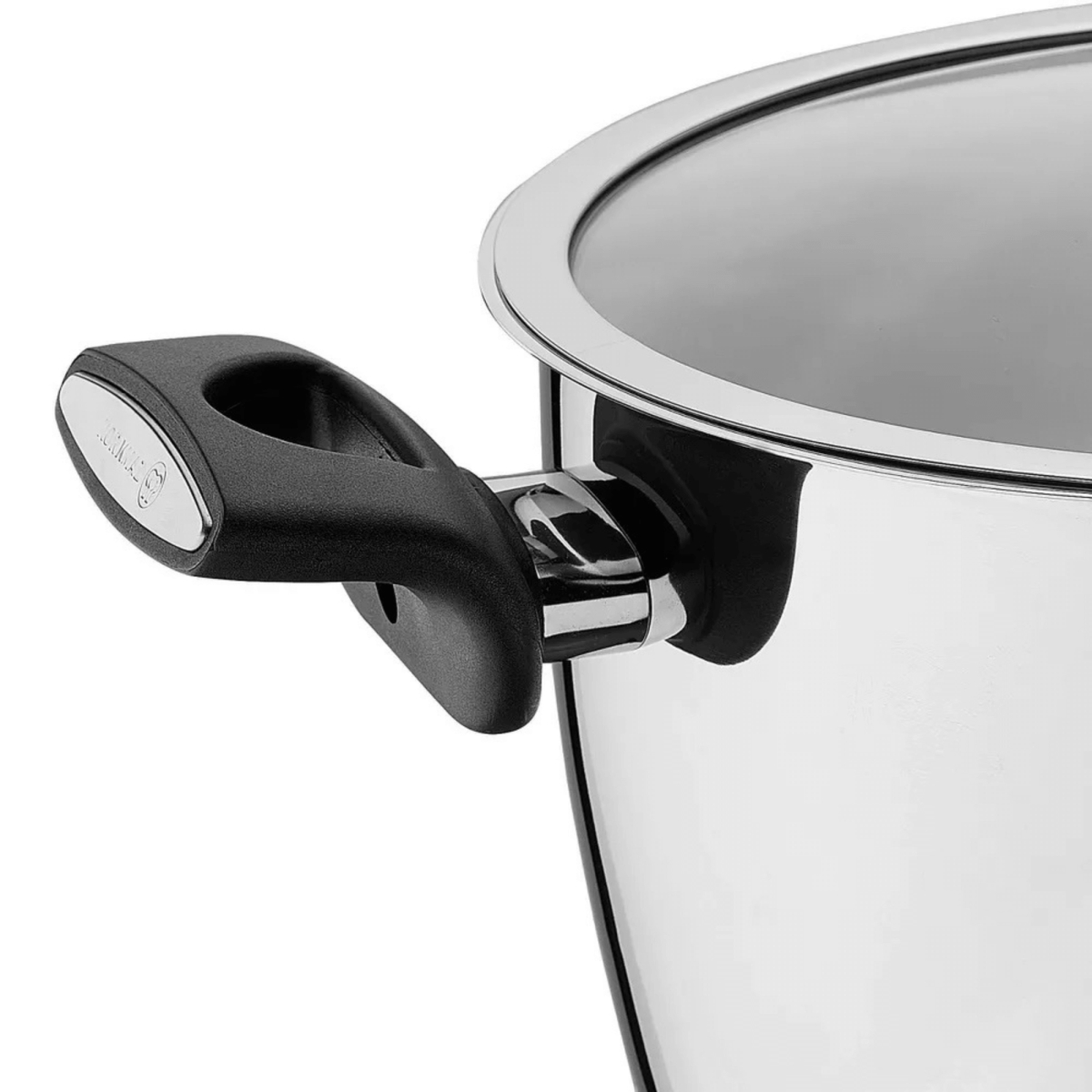Picture of Korkmaz A2993-CP Korkmaz Nora 5.5L Stainless Steel Casserole with Lid