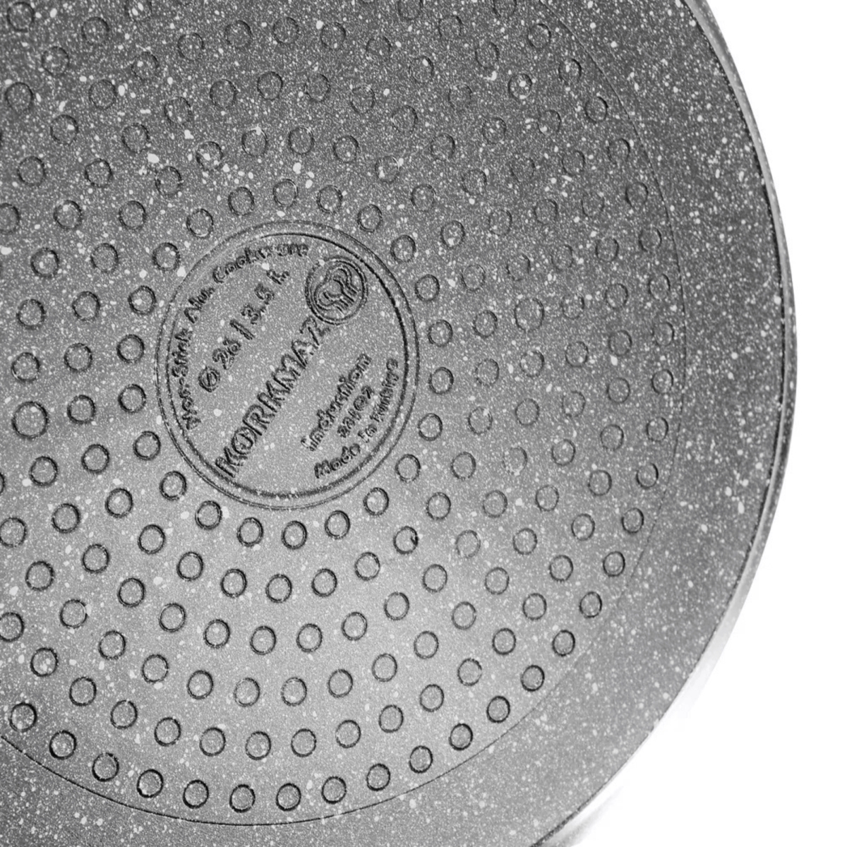 Picture of Korkmaz A1345-CP Korkmaz Ornella Aluminum 4L Non-Stock Low Casserole Dish with Lid