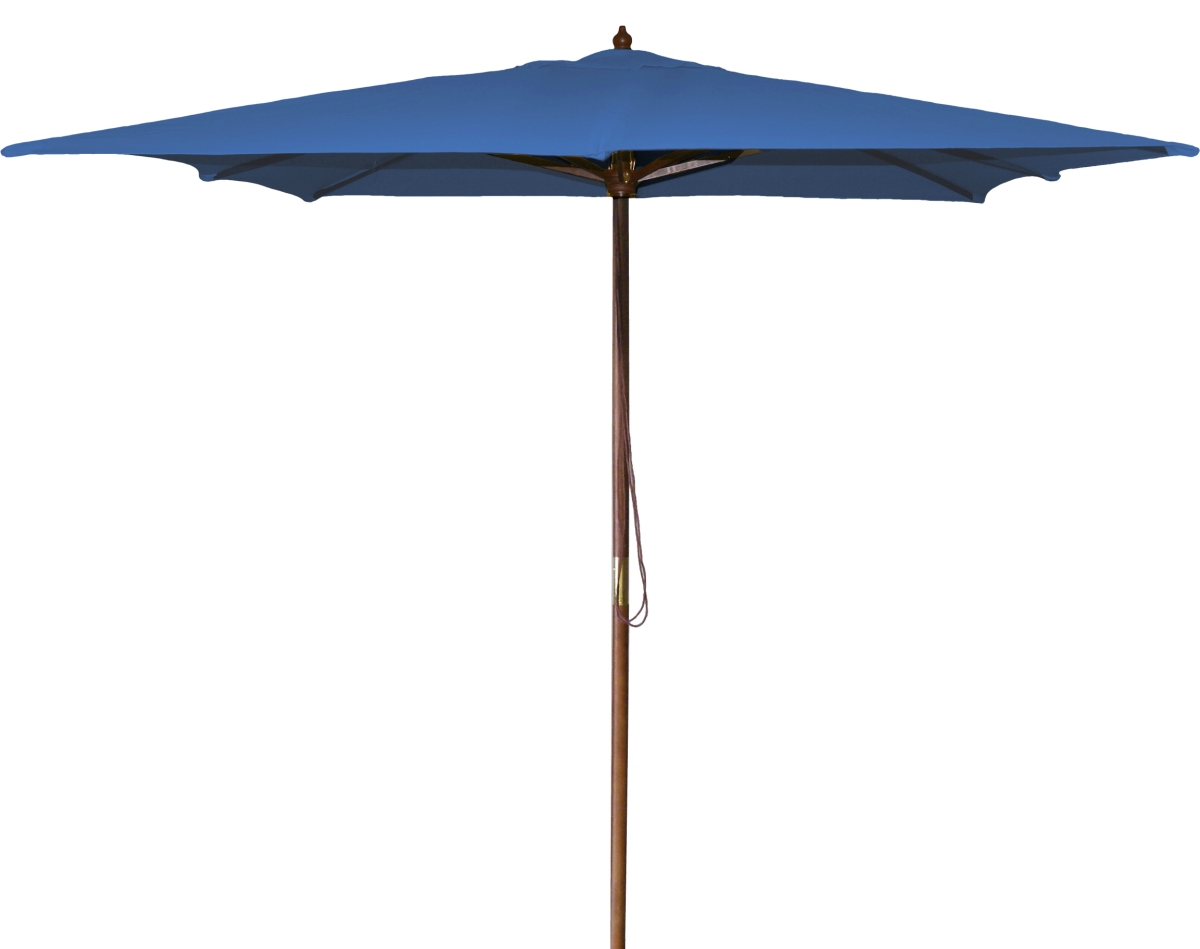 Umpsq853-ryl 8.5 Ft. Square Wooden Umbrella, Royal