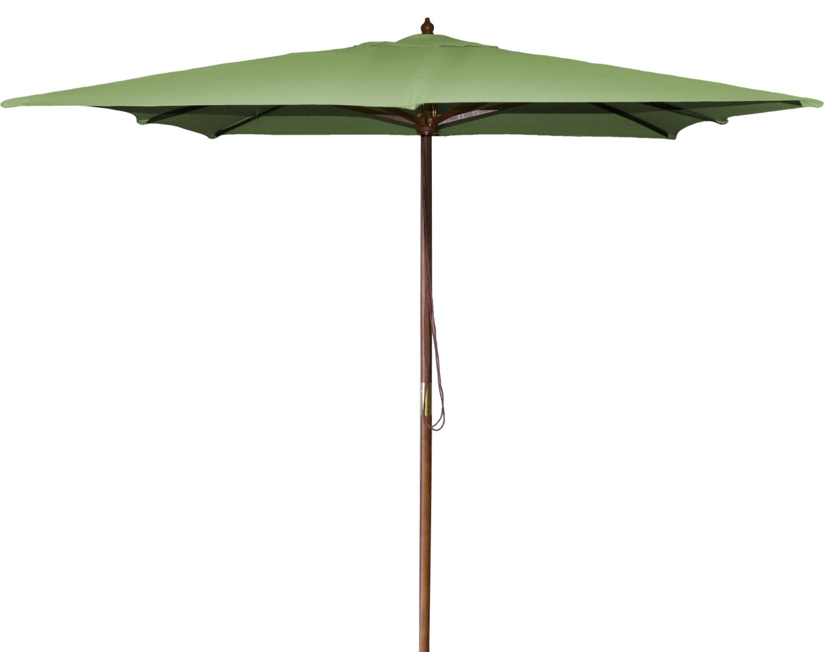 Umpsq853-olv 8.5 Ft. Square Wooden Umbrella, Olive