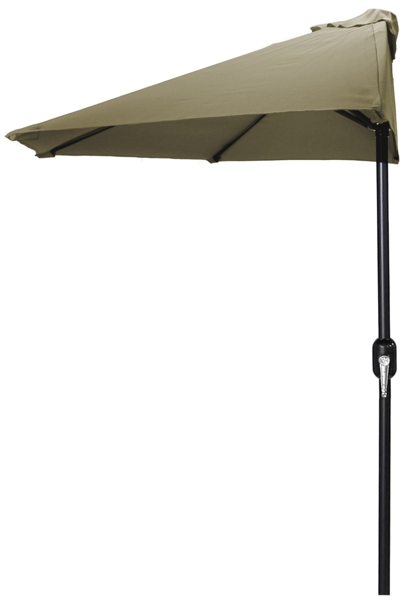Ush904l-khaki 9 Ft. Half Umbrella, Khaki