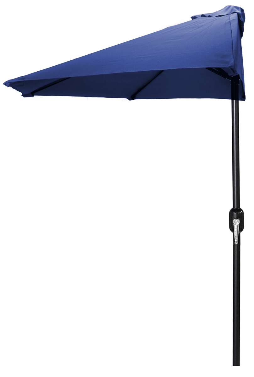 Ush904l-navy 9 Ft. Half Umbrella, Navy
