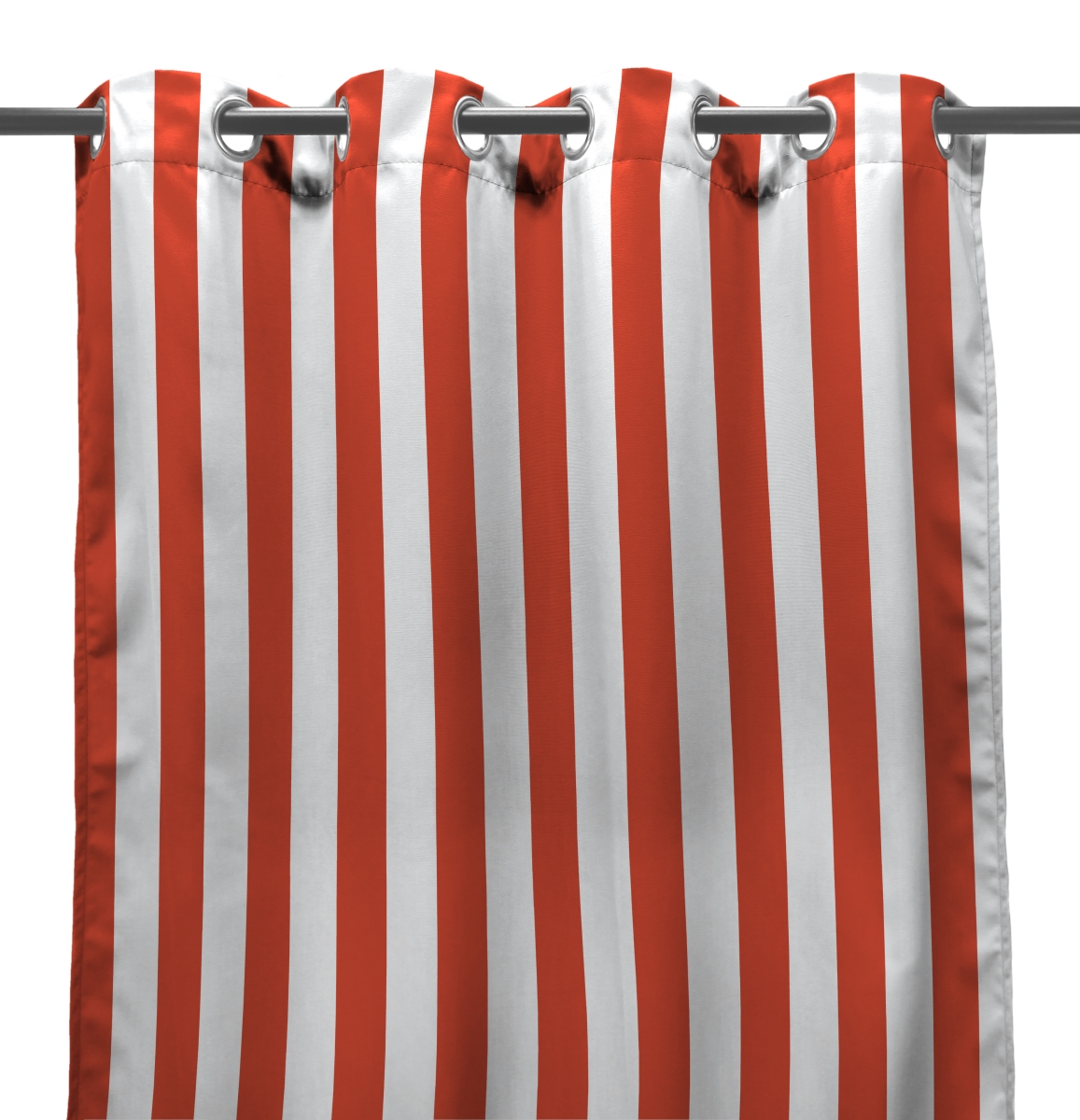 3voc5484-4334q 54 X 84 In. Outdoor Curtain Panel In Melon Stripe