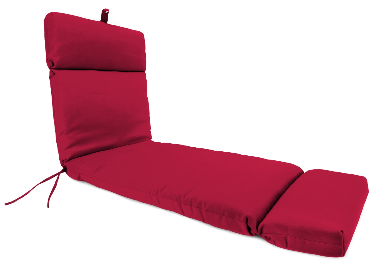 9552pk1-278c 22 X 72 X 4 In. Outdoor Chaise Cushion In Pompeii Red