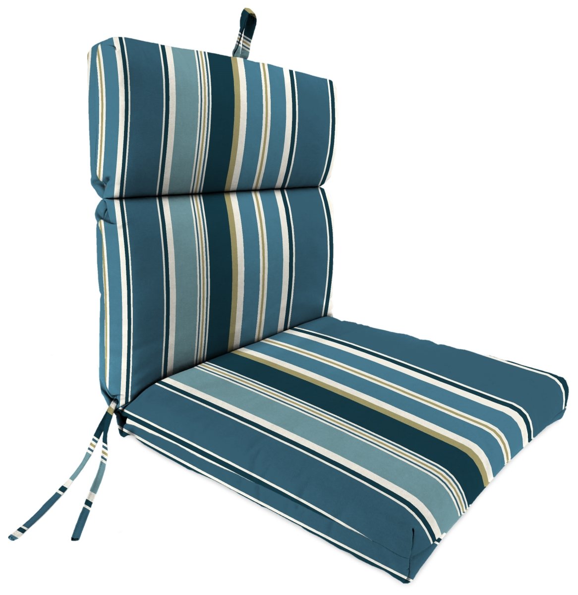 9502pk1-5132d 22 X 44 X 4 In. Outdoor Chair Cushion In Bella Denim