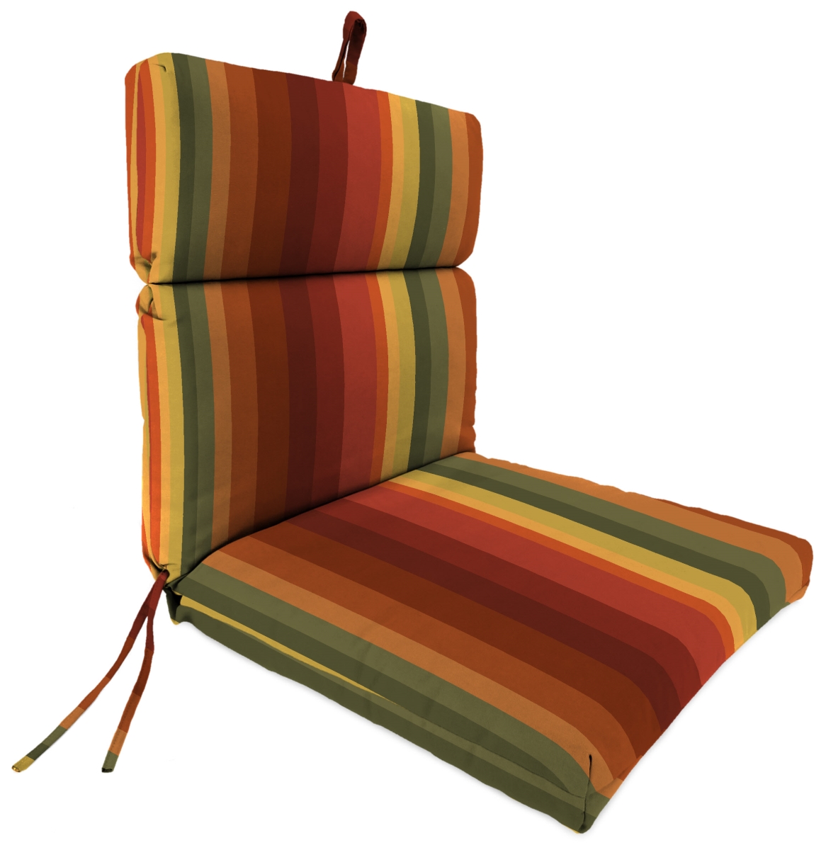 9502pk1-5134d 22 X 44 X 4 In. Outdoor Chair Cushion In Islip Cayenne