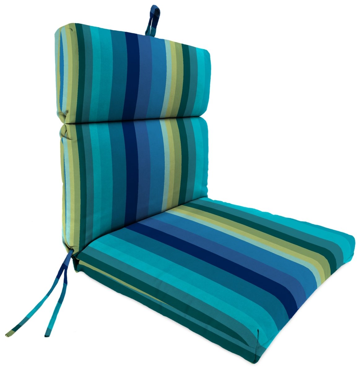 9502pk1-5135d 22 X 44 X 4 In. Outdoor Chair Cushion In Islip Teal