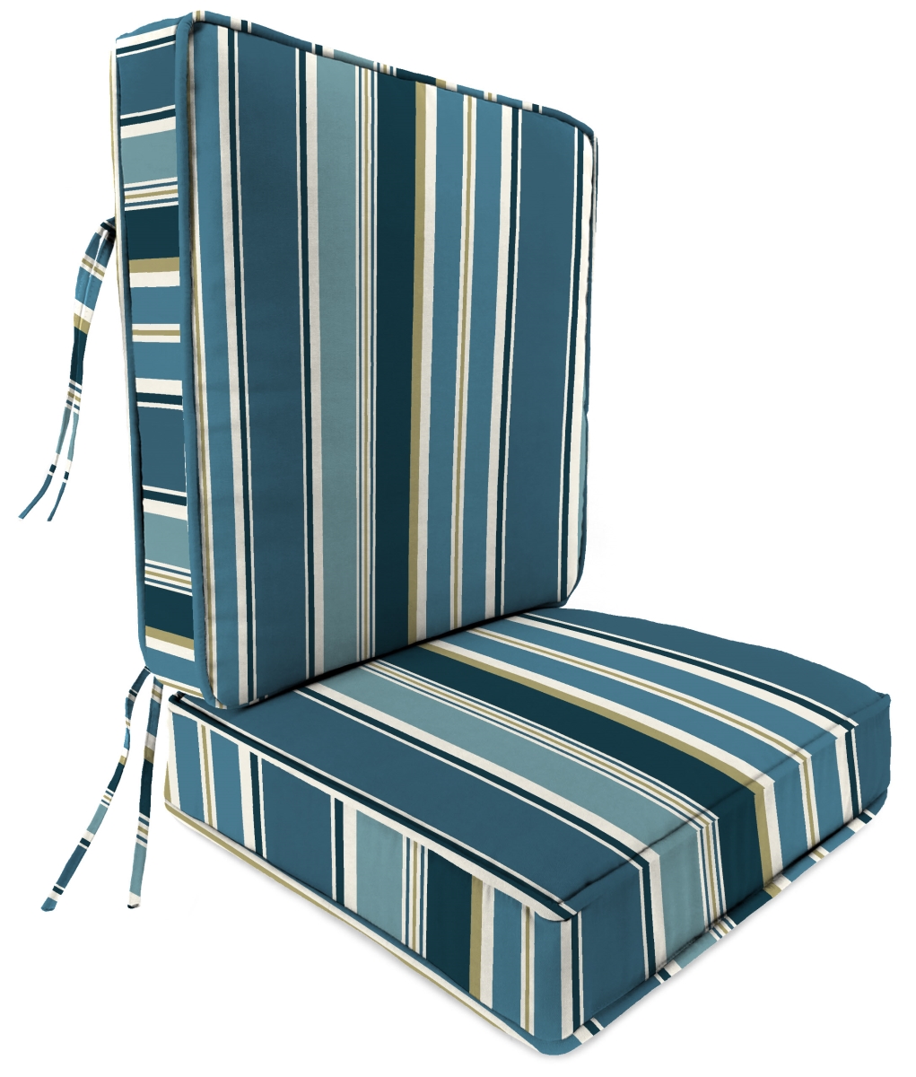9746pk1-5132d Deep Seat Chair Cushion In Bella Denim - 2 Piece