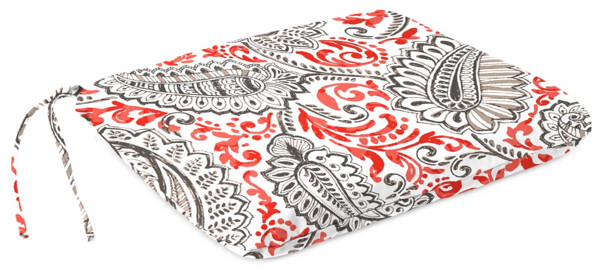 Dinpk1-4264d 18 X 18 In. Dining Seat Cushion In Shannon Indian Coral