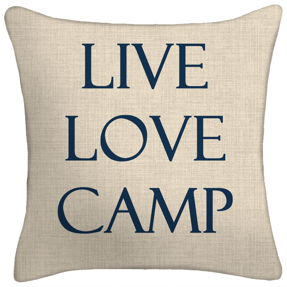 9952pk1-451dpt 16 In. Live Love Camp Toss Pillow