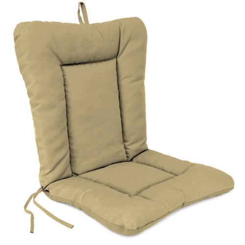 9040pk1-611h Outdoor Euro Style Dining Chair Cushion, Heather Beige - 21 X 38 X 3.5 In.