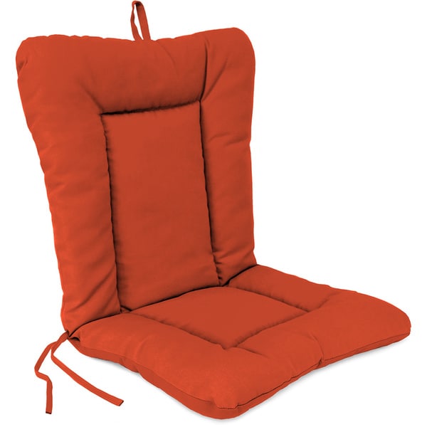 9040pk1-2121l Outdoor Euro Style Dining Chair Cushion, Spectrum Grenadine - 21 X 38 X 3.5 In.