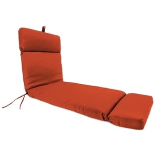 9552pk1-2121l Outdoor Chaise Cushion, Spectrum Grenadine - 22 X 72 X 4 In.