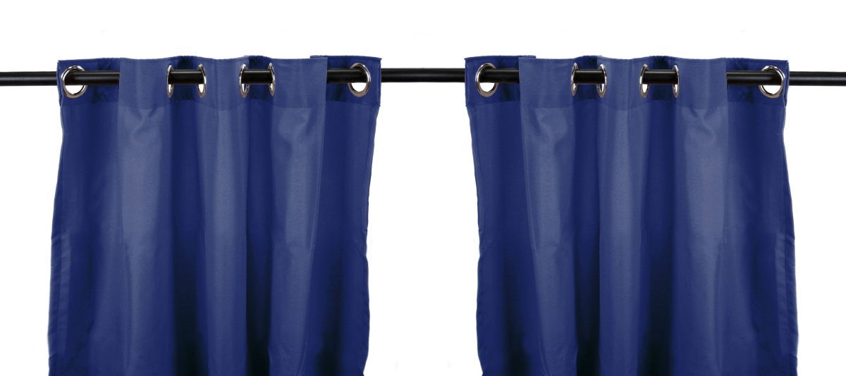 3voc5484pk2-1325q 54 X 84 In. Outdoor Curtain Panels, Admiral - Set Of 2