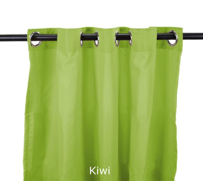 3voc5496pk2-1327q 54 X 96 In. Outdoor Curtain Panels, Kiwi - Set Of 2