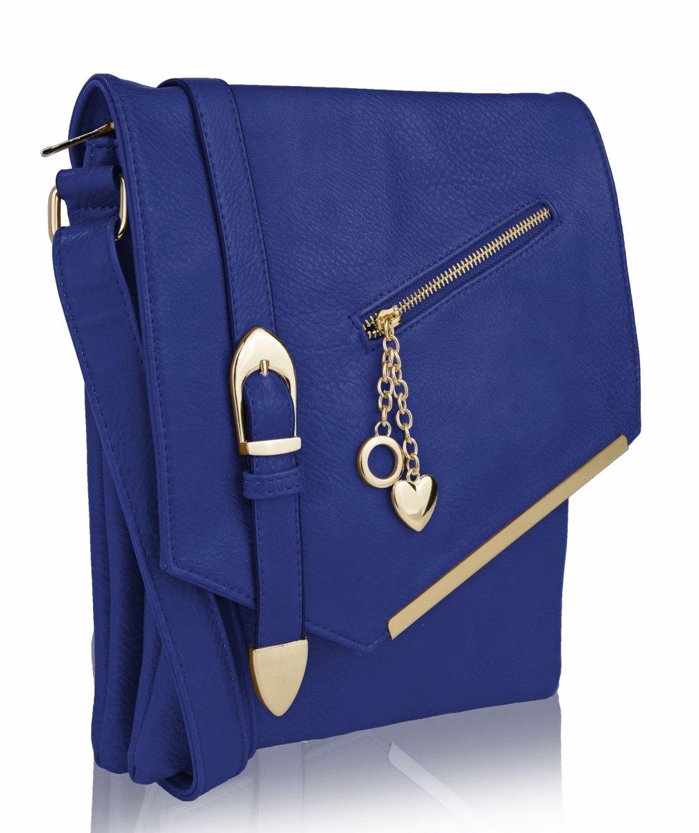 Mkf Collection By Mia K. Mkf-0361ryblu Jasmine Crossbody Bag By Mia K. - Royal Blue
