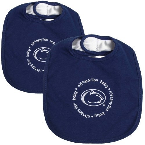 BFA-PSU62002-IFS Penn State Nittany Lions NCAA Infant Bibs, Pack of 2