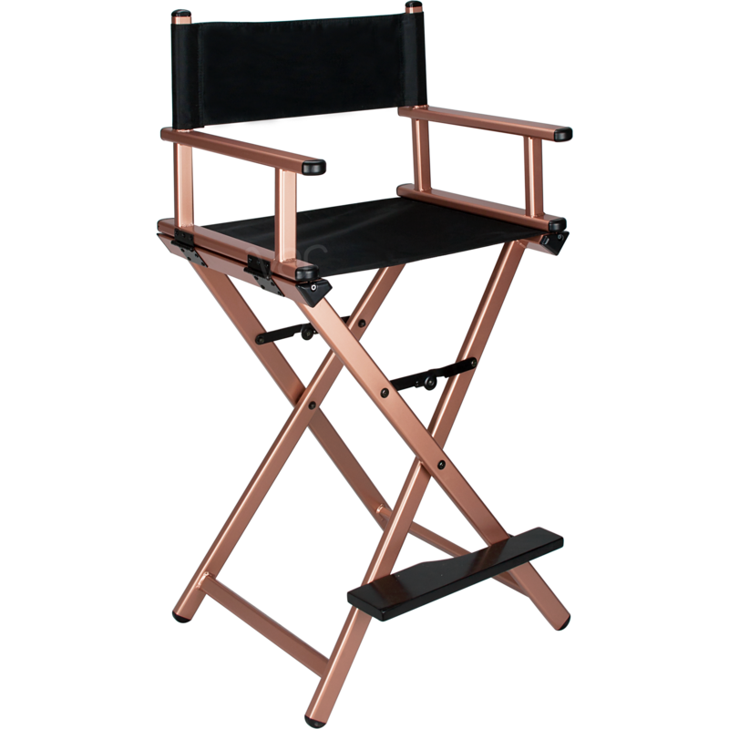 Vch001-105 Rose Gold Director Chair