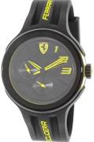 830224 Fxx Yellow Accented Black Mens Watch