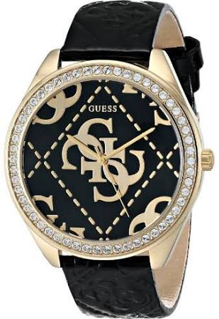 Guess Womens Leather, Cloth, and Resin Watches