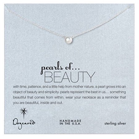 Pearls Of Beauty White Pearl Sterling Silver Necklace - Ps1008