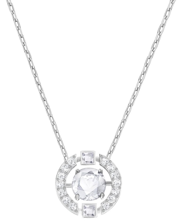 5286137 Sparkling Dance Round Necklace